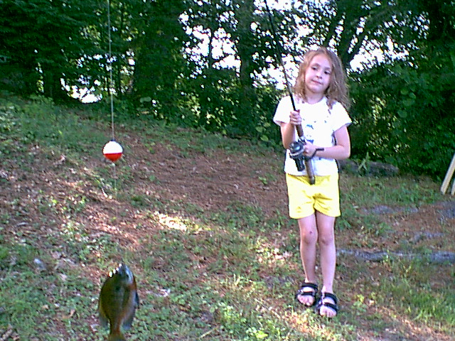 another cute pic of Abi fishing,,,,